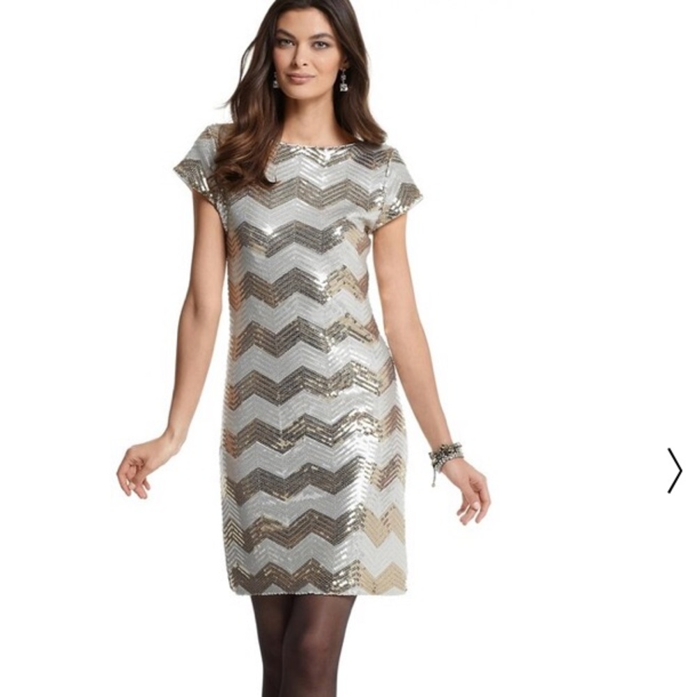Sequin A line dress